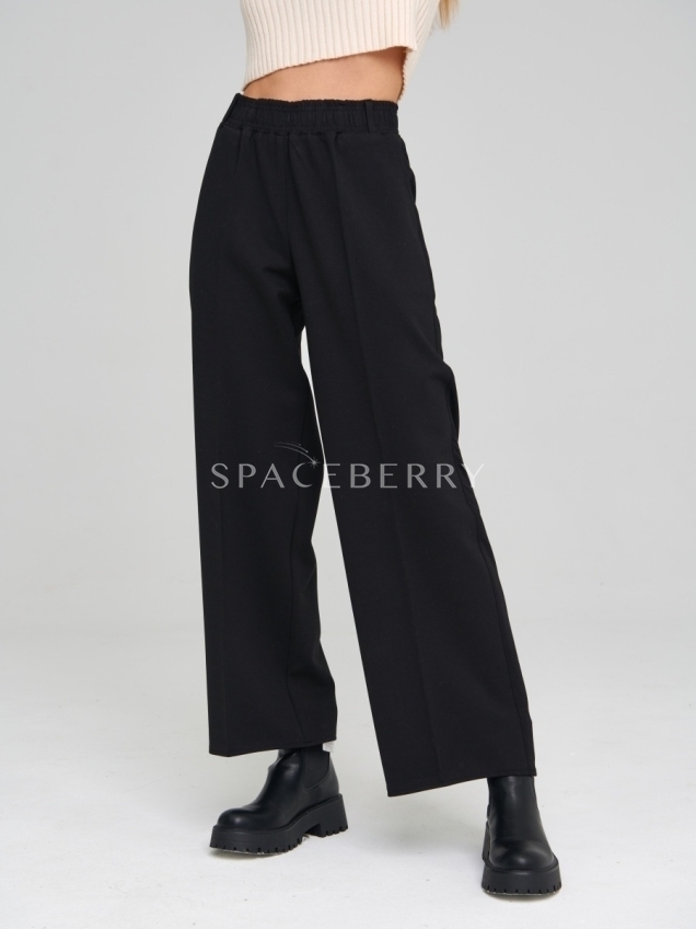 Женские широкие брюки, штаны классика